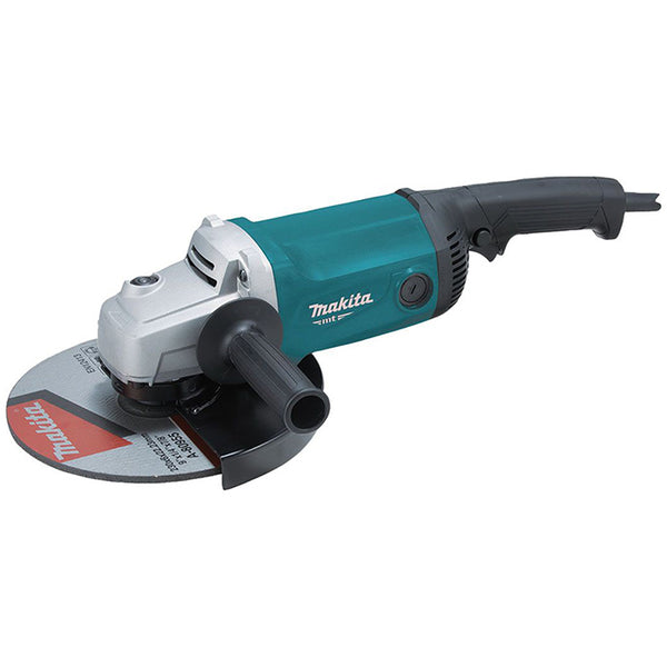 Makita Angle Grinder, 230 mm (9"), Finger Trigger Switch, 2200 W, 6600 RPM, M0921B