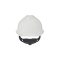 MSA V-Gard® 500 Hard Hat Cap Style - White - Vented - 4-Point Fas-Trac III