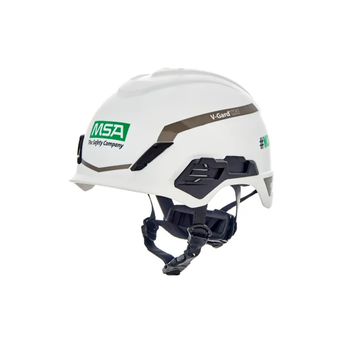MSA V-Gard® H1 Safety Helmet - Non-Vented - White - Fas-Trac III Pivot Foam