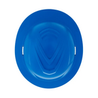 MSA V-Gard C1™ Full Brim Hard Hat, Blue, Non-Vented, Fas-Trac III, 10215839