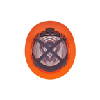 MSA V-Gard C1™ Full Brim Cooling Hard Hat - Non-Vented - Fas-Trac III - Orange