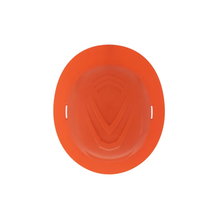 MSA V-Gard C1™ Full Brim Cooling Hard Hat - Non-Vented - Fas-Trac III - Orange