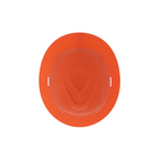 MSA V-Gard C1™ Full Brim Cooling Hard Hat - Non-Vented - Fas-Trac III - Orange