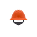 MSA V-Gard C1™ Full Brim Cooling Hard Hat - Non-Vented - Fas-Trac III - Orange