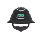 MSA V-Gard C1™ Full Brim Cooling Hard Hat, Vented, Fas-Trac III, Black, ReflectIR™ Thermal Barrier - 10215835