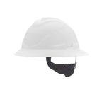 MSA V-Gard C1™ Full Brim Hard Hat, Non-Vented, Fas-Trac III, White, ReflectIR™ - 10215837