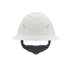 MSA V-Gard C1™ Full Brim Hard Hat, Vented, Fas-Trac III, White, ReflectIR™ - 10215828