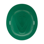 MSA V-Gard C1™ Full Brim Hard Hat, Vented, Fas-Trac III, Green, ReflectIR™ Thermal Barrier - 10215831