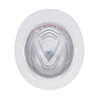 MSA V-Gard C1™ Full Brim Hard Hat, Non-Vented, Fas-Trac III, White, ReflectIR™ - 10215837