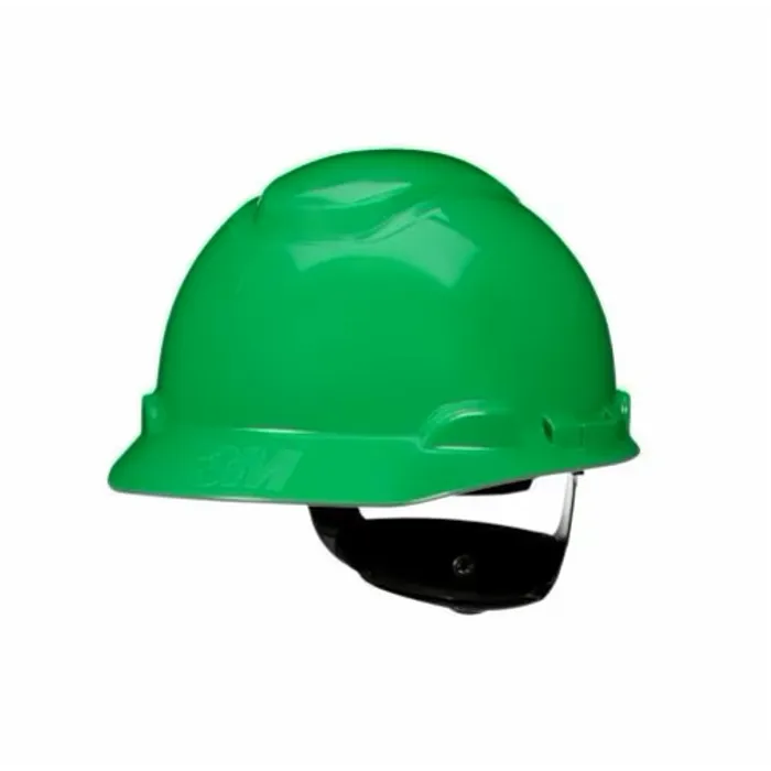 3M™ SecureFit™ Hard Hat H-704SFR-UV - Green - 4-Point Pressure Diffusion Ratchet - UVicator