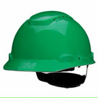 3M™ SecureFit™ Hard Hat H-704SFV-UV - Green - Vented - 4-Point Pressure Diffusion Ratchet - UVicator