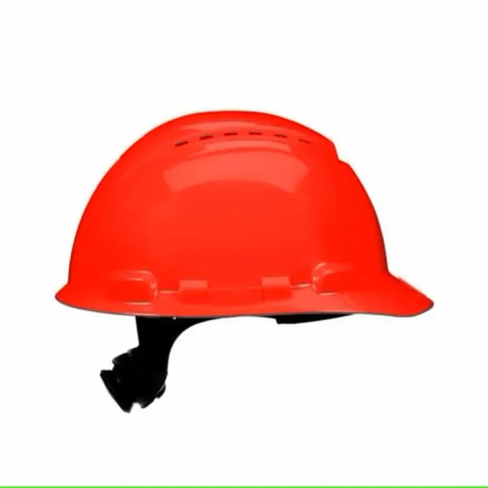 3M™ SecureFit™ Hard Hat H-705SFV-UV - Red - Vented - 4-Point Pressure Diffusion Ratchet - UVicator