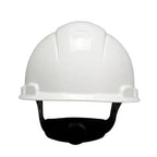 3M™ H-701R Hard Hat, White, 4-Point Ratchet Suspension - H-701R
