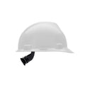 MSA V-Gard Hard Hat Shell, White, Half-Brim Cap Style, 463403