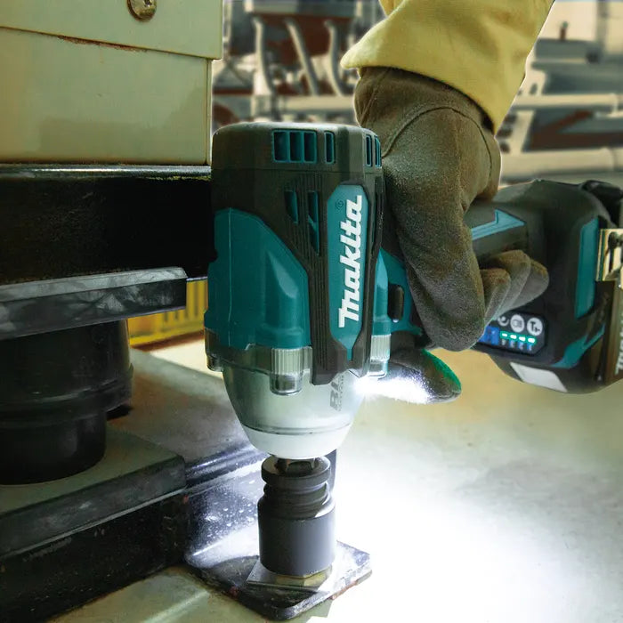 Makita Cordless Impact Wrench, Brushless Motor, 4 Modes, 18V, 1/2 inch, 330Nm, 1.1kg DTW300
