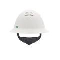 MSA V-Gard C1™ Full Brim Hard Hat, Vented, Fas-Trac III, White, ReflectIR™ - 10215828