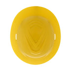 MSA V-Gard C1™ Full Brim Hard Hat, Non-Vented, Fas-Trac III, Yellow, ReflectIR™ - 10215841