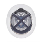 MSA V-Gard C1™ Full Brim Hard Hat, Non-Vented, Fas-Trac III, White, ReflectIR™ - 10215837