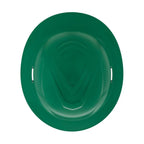 MSA V-Gard C1™ Full Brim Hard Hat, Non-Vented, Fas-Trac III, Green, ReflectIR™ - 10215840