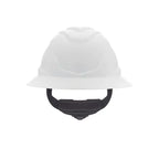MSA V-Gard C1™ Full Brim Hard Hat, Non-Vented, Fas-Trac III, White, ReflectIR™ - 10215837