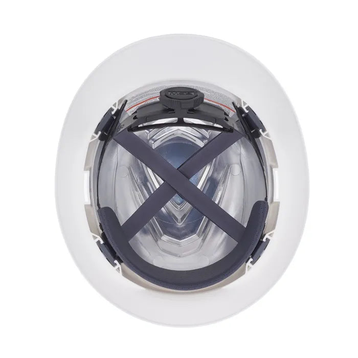 MSA V-Gard C1™ Full Brim Hard Hat, Vented, Fas-Trac III, White, ReflectIR™ - 10215828