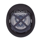 MSA V-Gard C1™ Full Brim Cooling Hard Hat, Vented, Fas-Trac III, Black, ReflectIR™ Thermal Barrier - 10215835