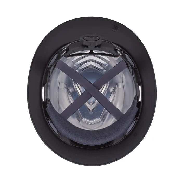 MSA V-Gard C1™ Full Brim Cooling Hard Hat, Vented, Fas-Trac III, Black, ReflectIR™ Thermal Barrier - 10215835