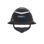 MSA V-Gard C1™ Full Brim Cooling Hard Hat, Vented, Fas-Trac III, Black, ReflectIR™ Thermal Barrier - 10215835
