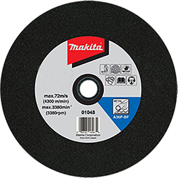 Makita Abrasive Cut-Off Wheel for Portable Cut-Off Saw, 355 × 3.0 × 25.4 mm, A36P, A-87672