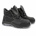 BICAP Safety Shoes - Steel Toe - Genuine Leather - 200J