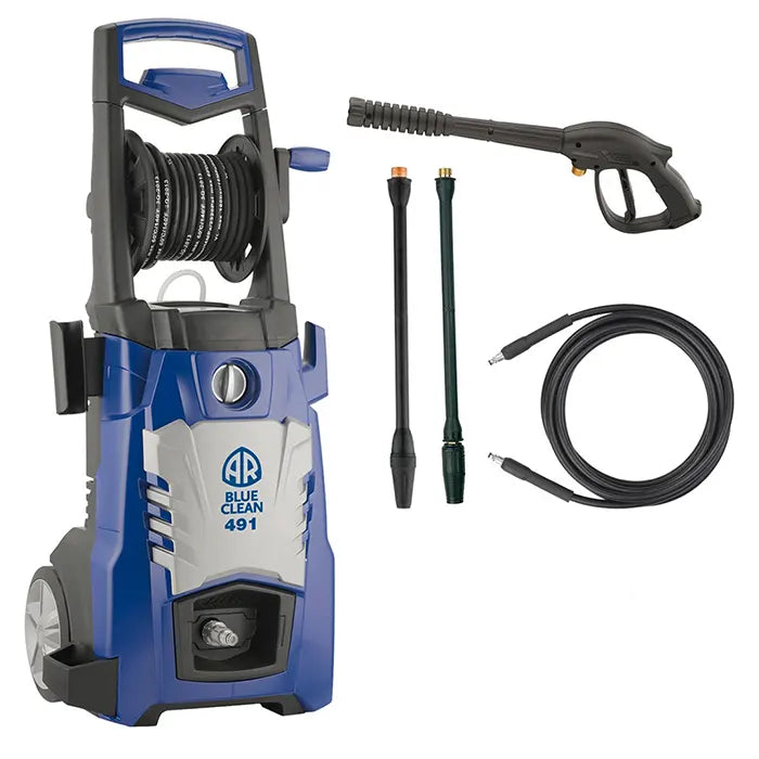 Blue Clean 491 Pressure Washer 145 Bar 2100W | Professional High Pressure Cleaning Machine