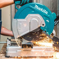 Makita DLW140PG2 Cordless Metal Saw, 355mm (14"), 36V (2x18V LXT), Brushless, 17.8kg (2 Batteries, Charger)
