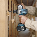 Makita Cordless Hammer Drill Machine, For Steel / Wood, 13 mm, 18 V, 0–2,100 rpm, 2.7 kg DHP486RTJ