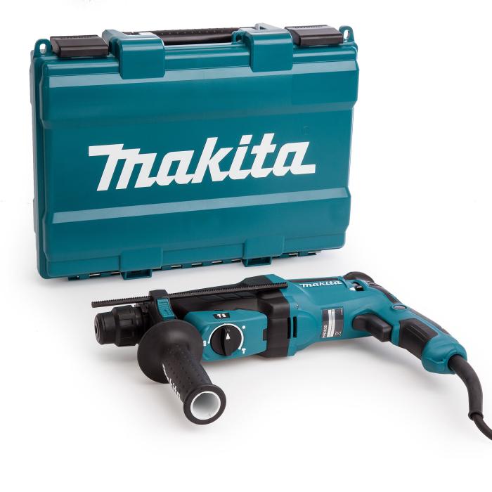 Makita HR2630 800W SDS-Plus Combination Hammer, 26mm, 3-Mode