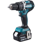 Makita Cordless Battery Drill Machine For Wood, Steel, Masonry, 13mm, 18V, Brushless, 1.9kg DHP484RTJ