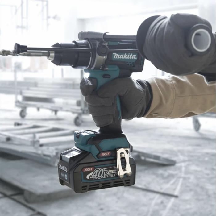 Makita Cordless Brushless Heavy Duty Drill Machine, For Steel, Wood, Masonry, 40V, 13mm, 2kg HP001G