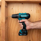 Makita Cordless Combo Kit 12V, Percussion Driver Drill + Multi Tool CLX203AX4