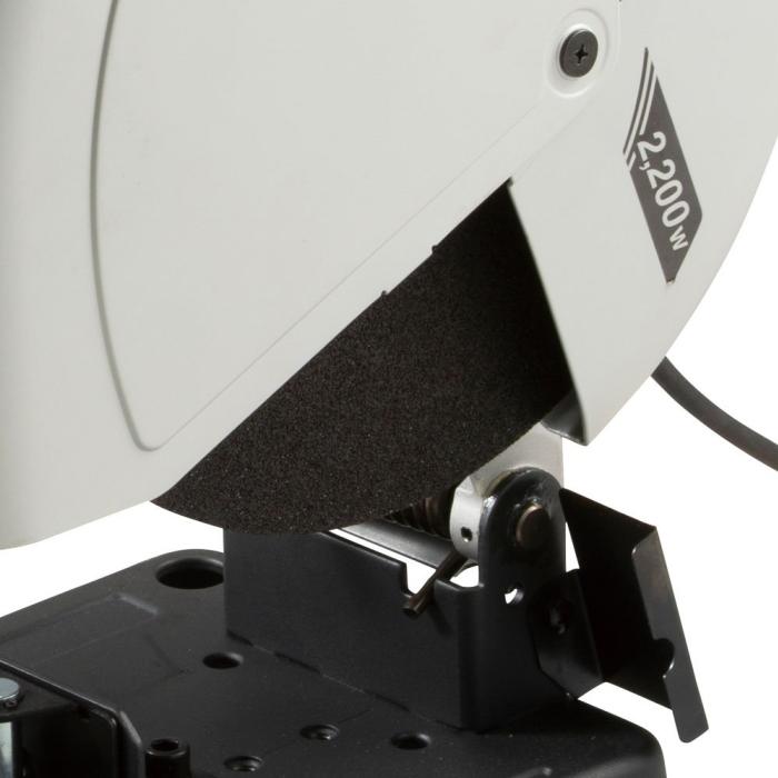 Close up of Makita metal saw