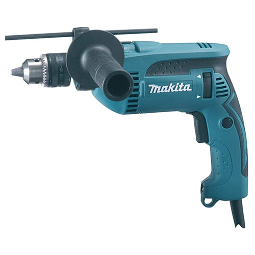 Makita Impact Drill, For Masonary, Steel, Wood, With Accessory Case 74 Pieces, Chuck 13mm, 680W, 2kg HP1640KX3
