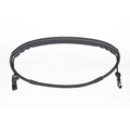 MSA Goggle Retainer, Only For MSA Caps, Black, Neoprene Rubber - 459458