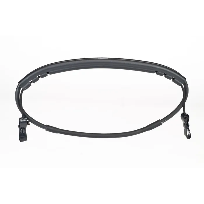 MSA Goggle Retainer, Only For MSA Caps, Black, Neoprene Rubber - 459458
