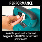 Makita Electric Air Blower, 600 W, 0-4.1 m³/min, 0-16,000 RPM, UB1103