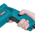 Makita Electric Drill Machine, For Steel and Wood, Chuck 10mm,530W, 1.5kg 6408