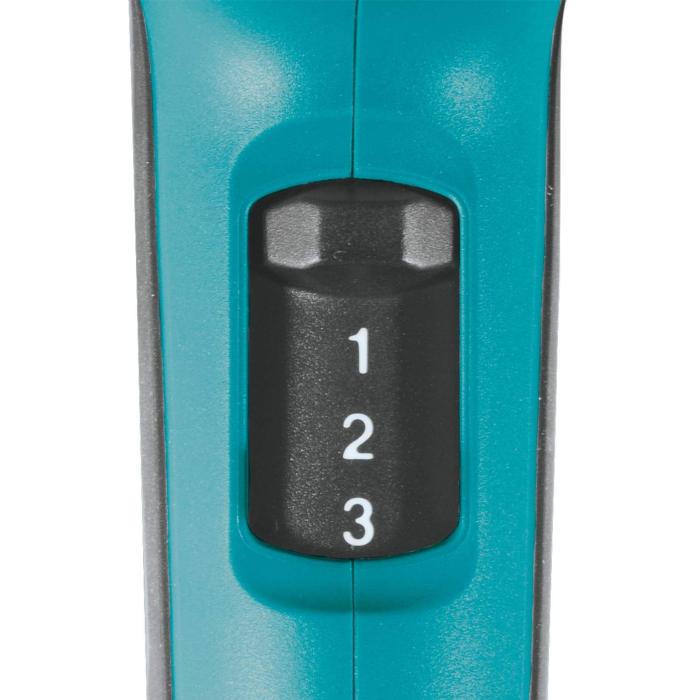 Makita Heat Gun / Hot Air Gun, Temperature 50-650°C, Air Flow 280~500L/min, 2000W, 0.73kg HG6530