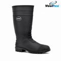 Vaultex RBB12 PVC Protective Safety Gumboot, Black, 15 Inch, Sizes 38–46