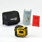 Stabila LAX 300 G Cross Line Laser Level 20 Meter | Self-Leveling Laser for Construction, Tiling & Electrical Work