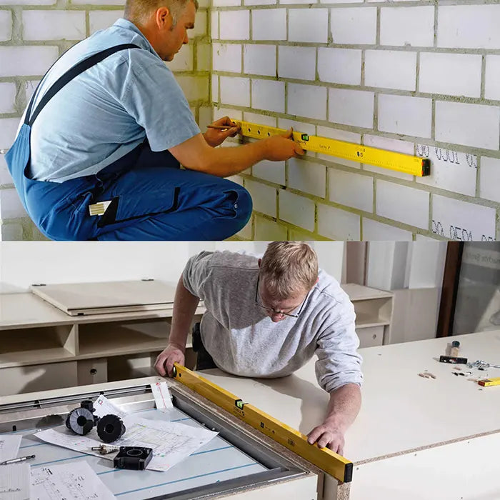 Stabila Type 70 Spirit Level 40cm with 2 Vials | Precision Construction Level Made in Germany
