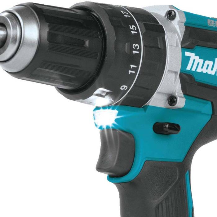 Makita Cordless Battery Drill Machine For Wood, Steel, Masonry, 13mm, 18V, Brushless, 1.9kg DHP484RTJ