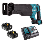 Makita Cordless Recipro Saw with 2 batteries and a charger