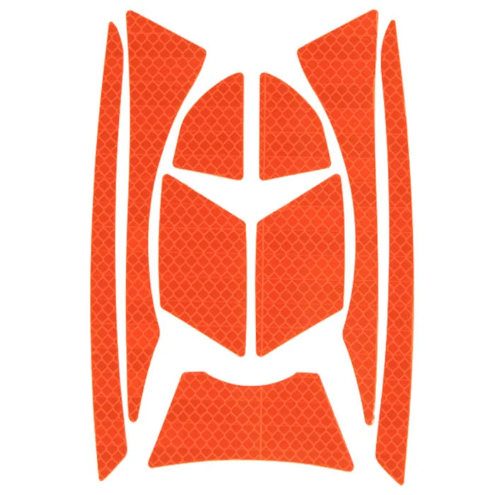 JSP CR2 Prismatix™ Reflective Decal Kit for EVO®2/3 - High Visibility Orange - Pack of 2 - AHV443-000-800